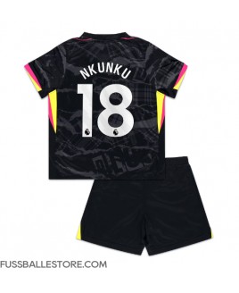 Günstige Chelsea Christopher Nkunku #18 3rd trikot Kinder 2024-25 Kurzarm (+ Kurze Hosen)